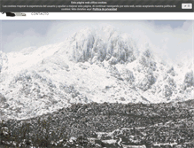 Tablet Screenshot of dejandohuellaenmataelpino.com
